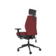 Solo Medium Back Large Seat Chair with Headrest